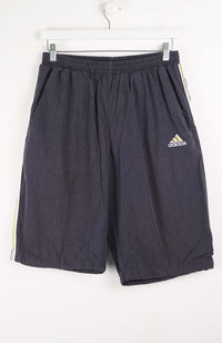 VINTAGE ADIDAS TRACK PANT SHORTS (M)