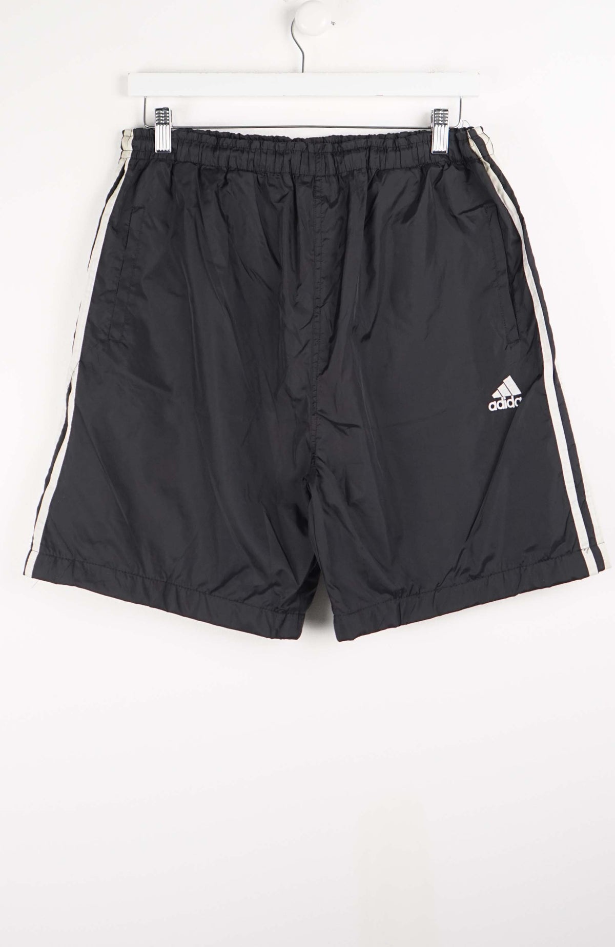 VINTAGE ADIDAS TRACK PANT SHORTS (M)