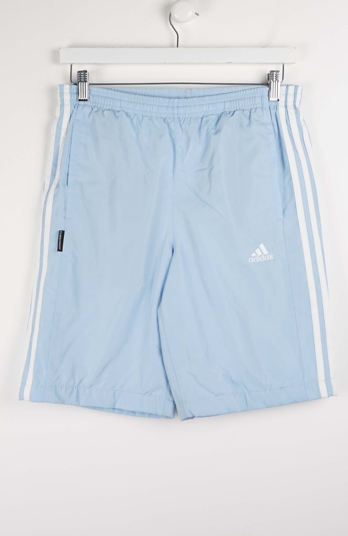 VINTAGE ADIDAS TRACK PANT SHORTS (M)