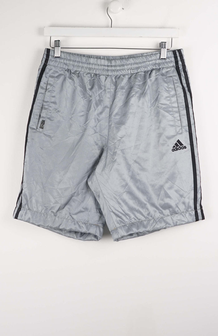 VINTAGE ADIDAS TRACK PANT SHORTS (M)