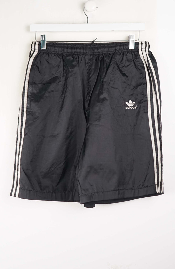 VINTAGE ADIDAS TRACK PANT SHORTS (S)