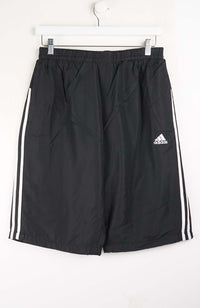 VINTAGE ADIDAS TRACK PANT SHORTS (S)