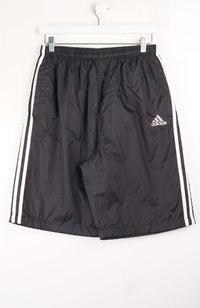 VINTAGE ADIDAS TRACK PANT SHORTS (S)