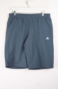 VINTAGE ADIDAS TRACK PANT SHORTS (XL)