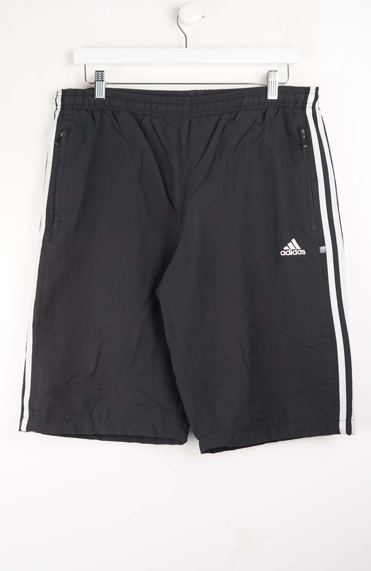 VINTAGE ADIDAS TRACK PANT SHORTS (XL)