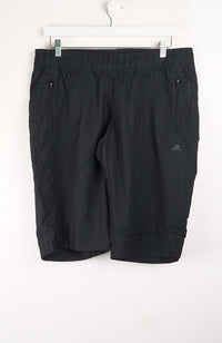 VINTAGE ADIDAS TRACK PANT SHORTS (XL)