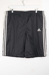 VINTAGE ADIDAS TRACK PANT SHORTS (XL)
