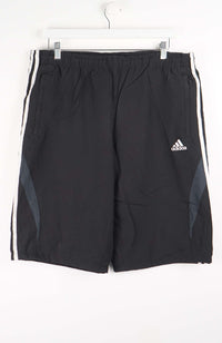 VINTAGE ADIDAS TRACK PANT SHORTS (XL)
