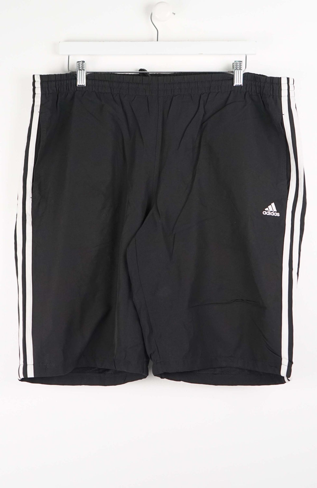 VINTAGE ADIDAS TRACK PANT SHORTS (XL)