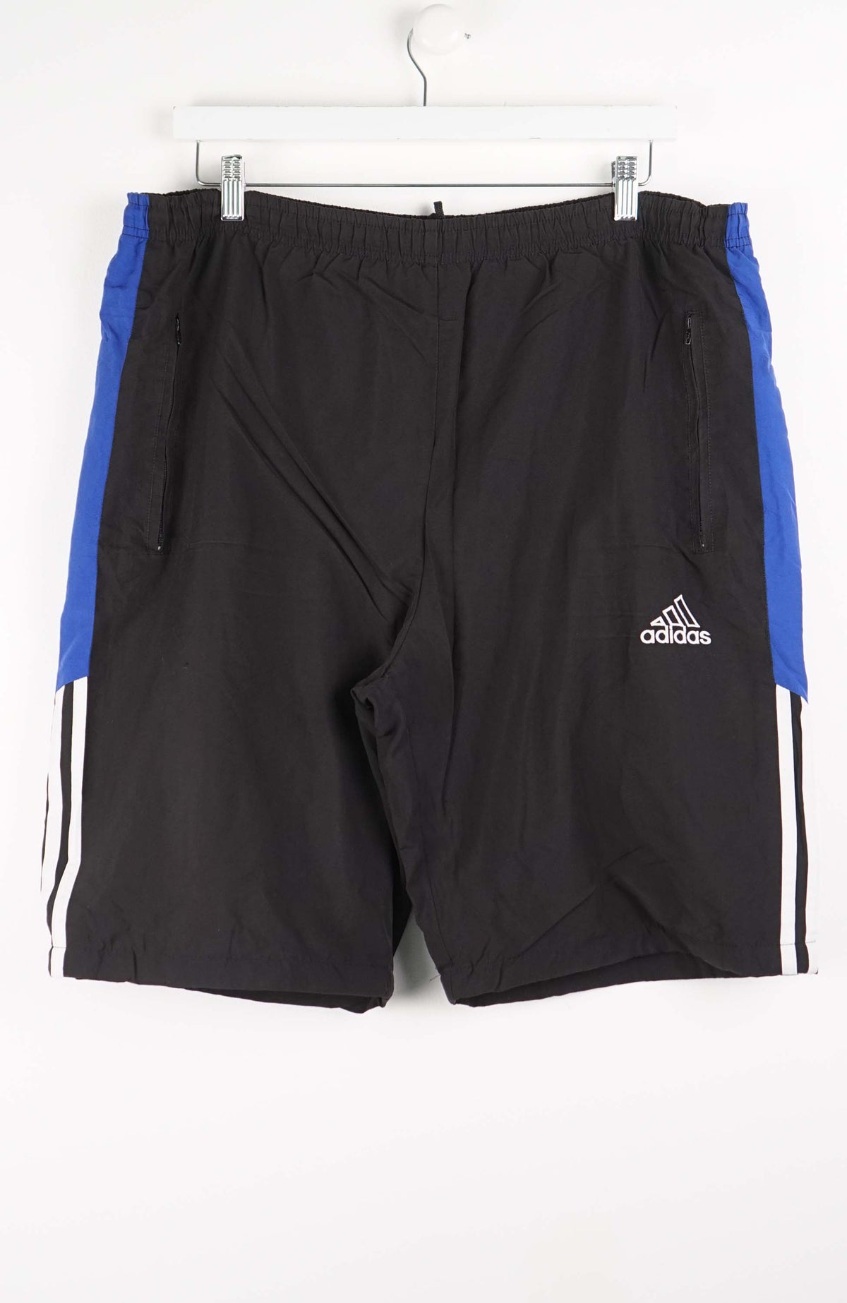 VINTAGE ADIDAS TRACK PANT SHORTS (XL)