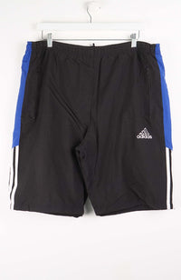 VINTAGE ADIDAS TRACK PANT SHORTS (XL)