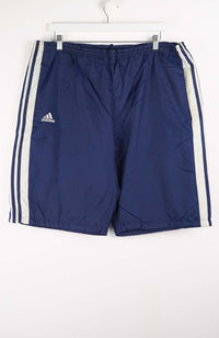 VINTAGE ADIDAS TRACK PANT SHORTS (XL)