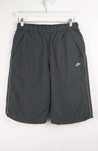 VINTAGE NIKE TRACK PANT SHORTS (S)