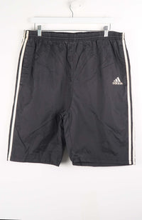 VINTAGE ADIDAS TRACK PANT SHORTS (XL)