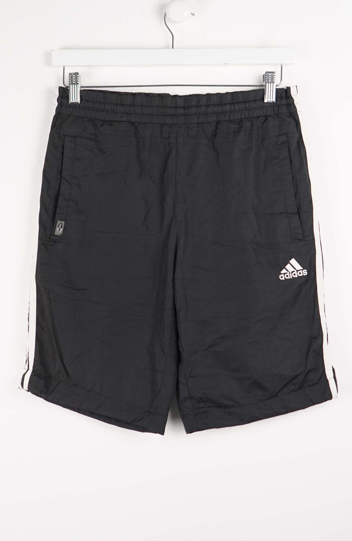 VINTAGE ADIDAS TRACK PANT SHORTS (XS)