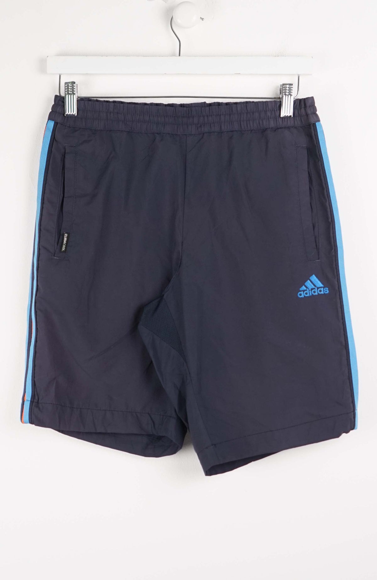 VINTAGE ADIDAS TRACK PANT SHORTS (XS)