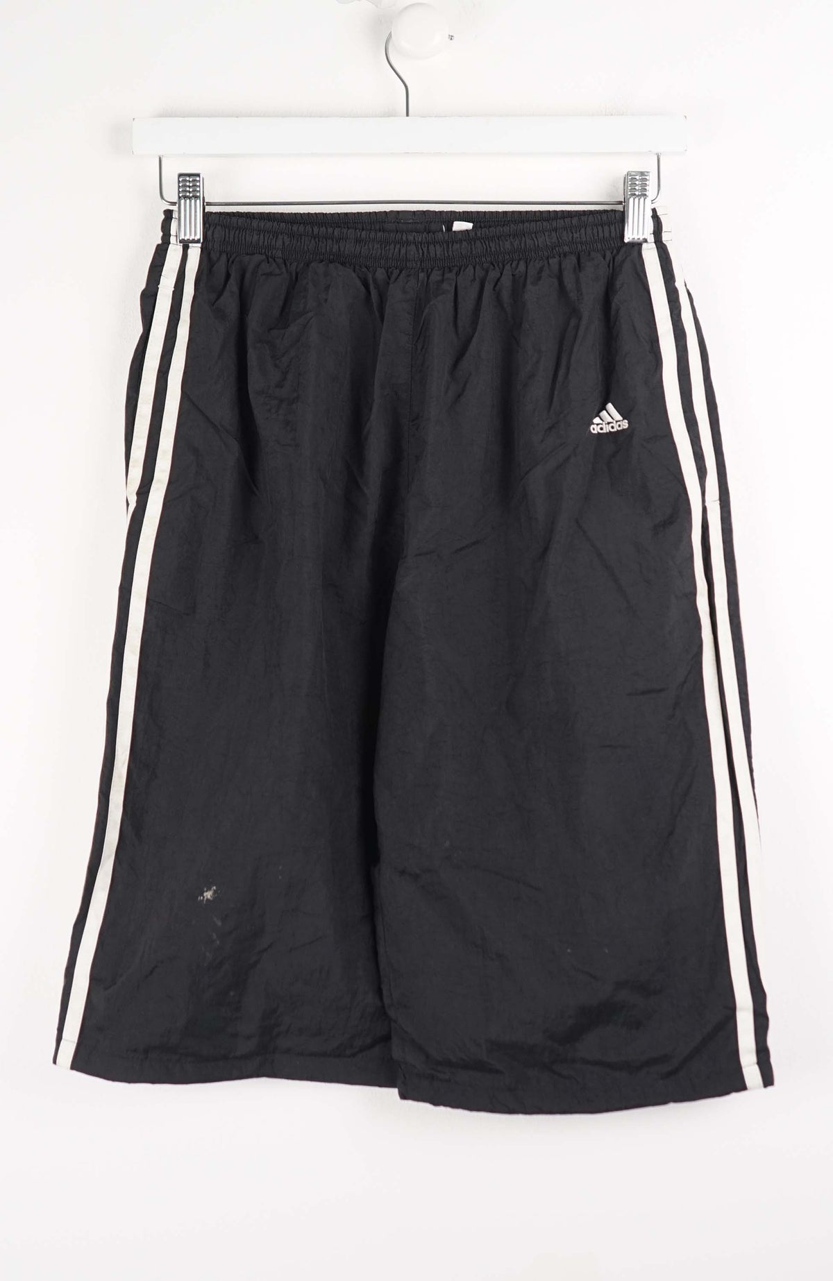 VINTAGE ADIDAS TRACK PANT SHORTS (XS)