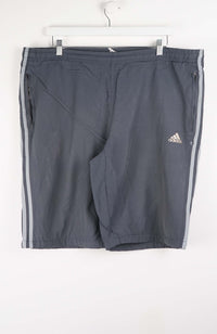 VINTAGE ADIDAS TRACK PANT SHORTS (XXL)