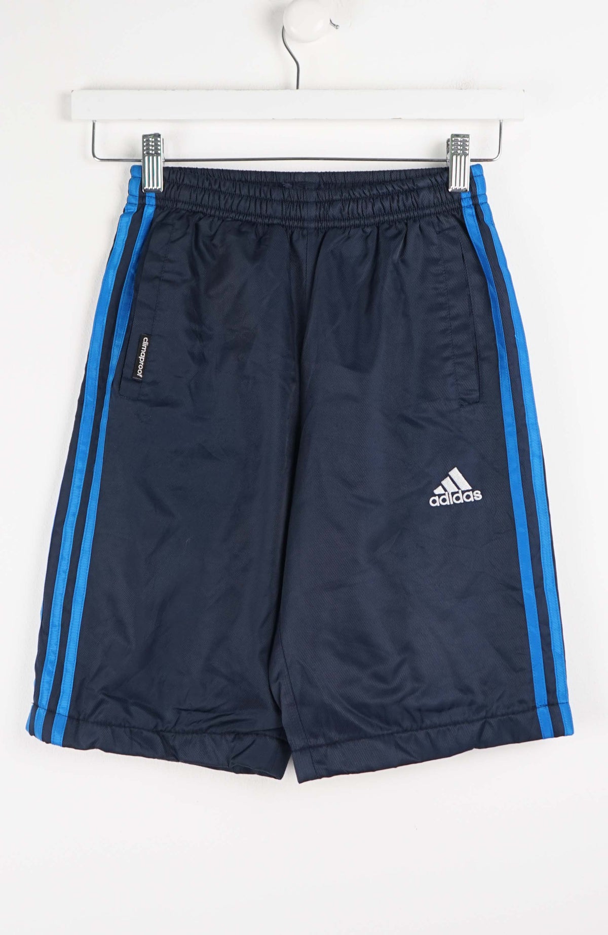 VINTAGE ADIDAS TRACK PANT SHORTS (XS)