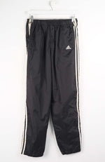 VINTAGE ADIDAS SNAP TRACK PANTS (M)
