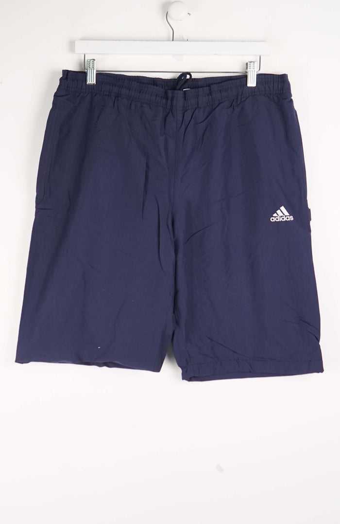VINTAGE ADIDAS TRACK PANT SHORTS (L)