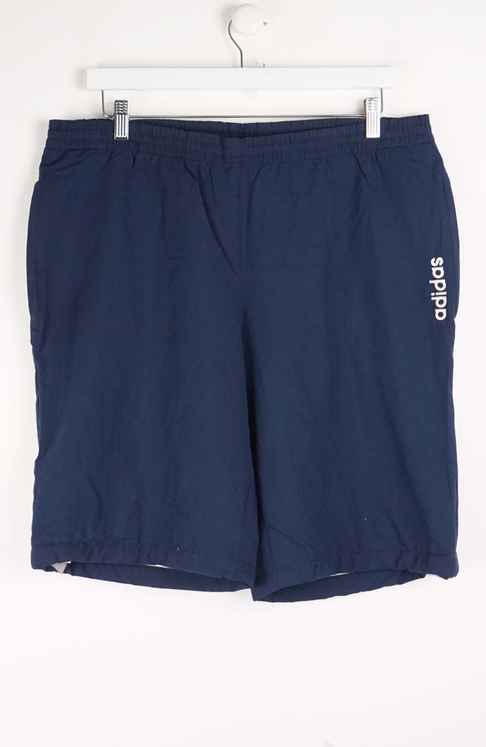 VINTAGE ADIDAS TRACK PANT SHORTS (L)