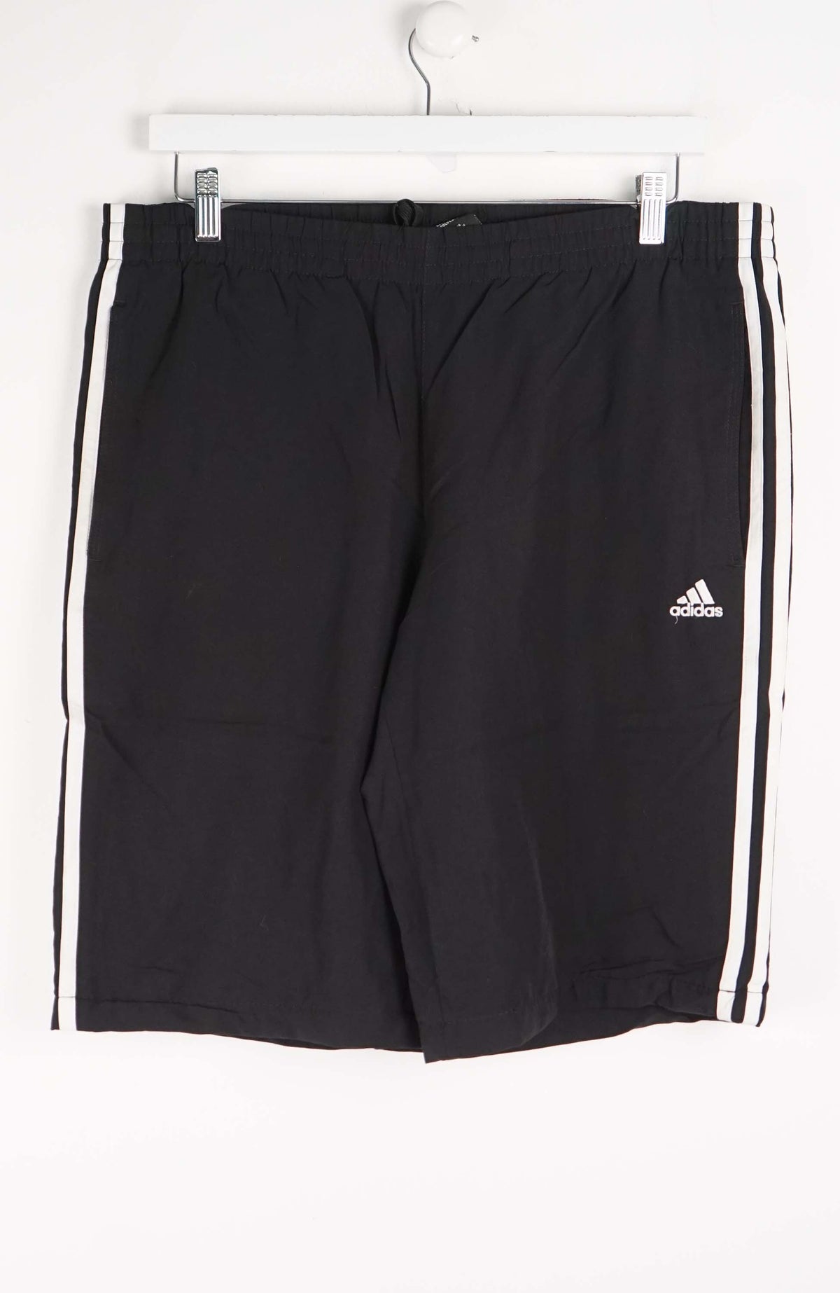 VINTAGE ADIDAS TRACK PANT SHORTS (L)