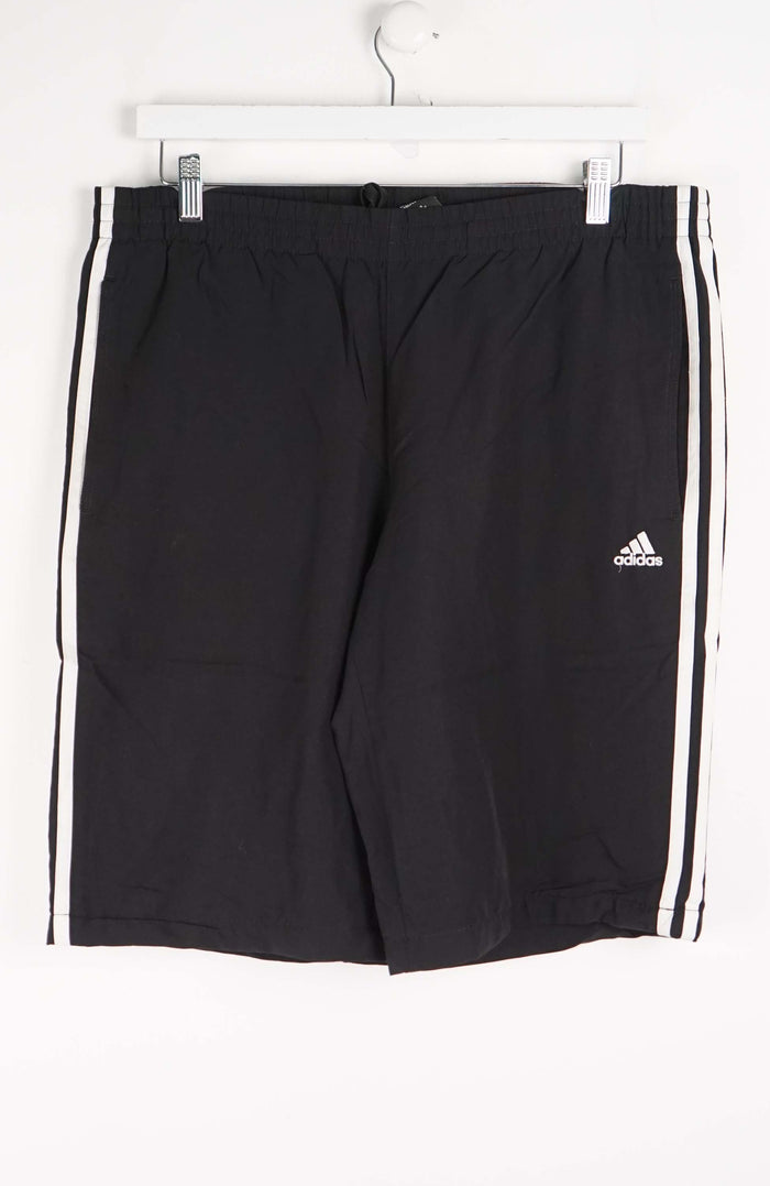 VINTAGE ADIDAS TRACK PANT SHORTS (L)