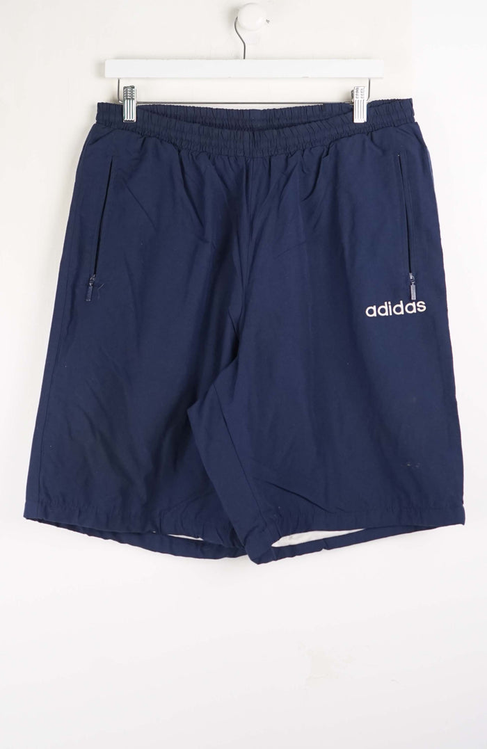 VINTAGE ADIDAS TRACK PANT SHORTS (L)