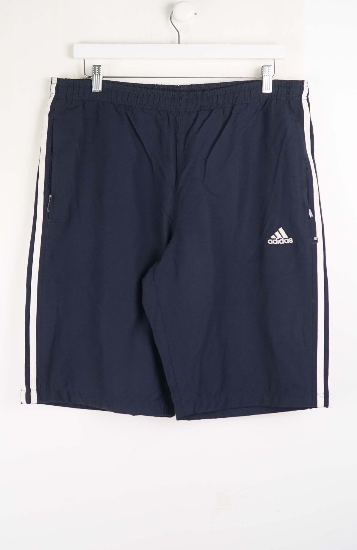 VINTAGE ADIDAS TRACK PANT SHORTS (L)