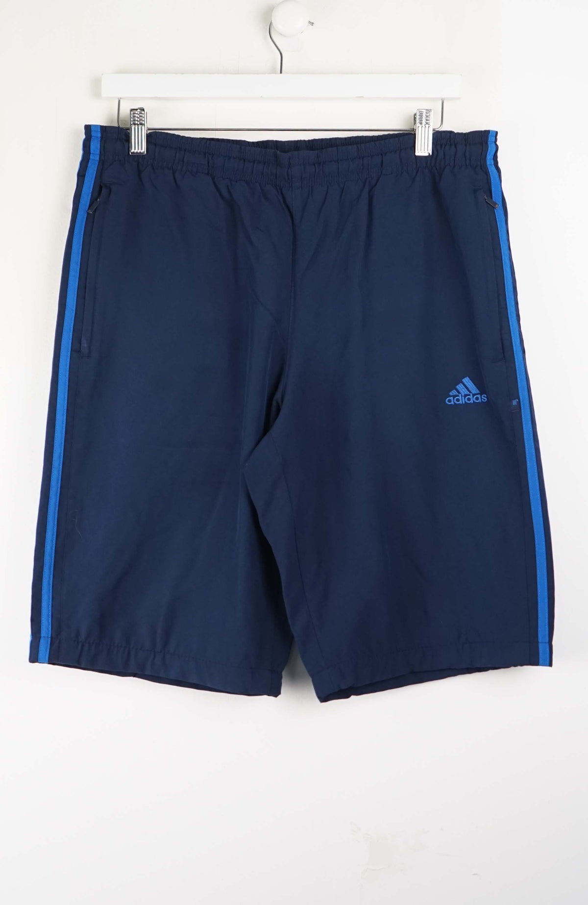 VINTAGE ADIDAS TRACK PANT SHORTS (L)