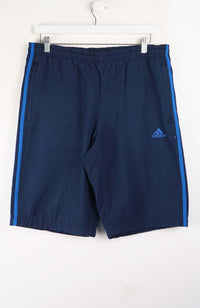 VINTAGE ADIDAS TRACK PANT SHORTS (L)