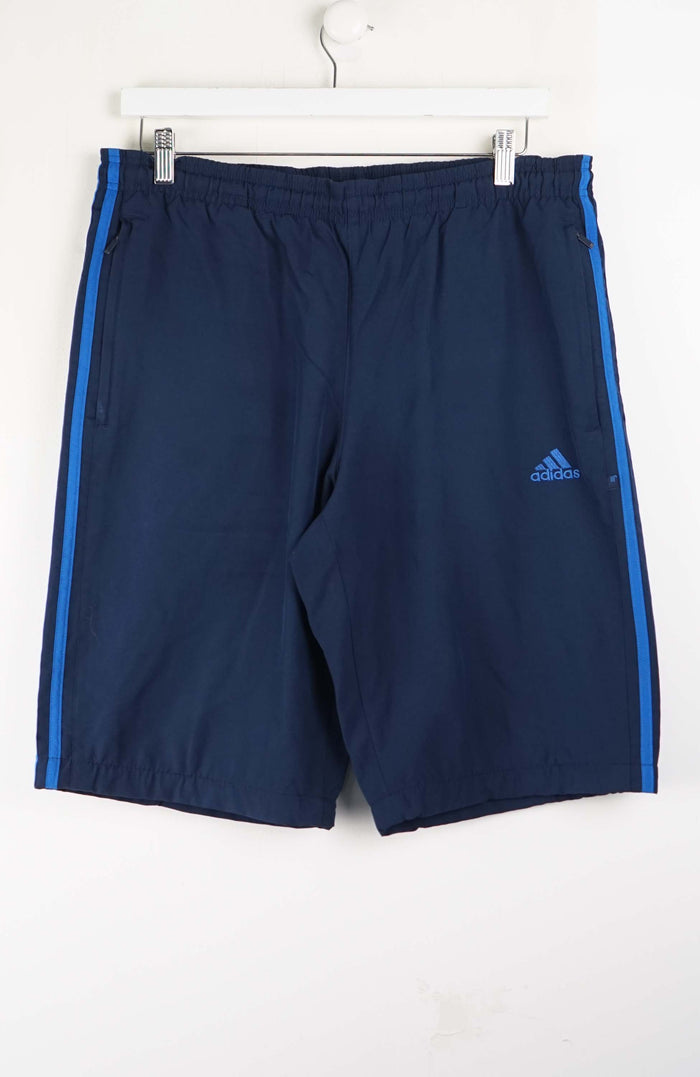 VINTAGE ADIDAS TRACK PANT SHORTS (L)