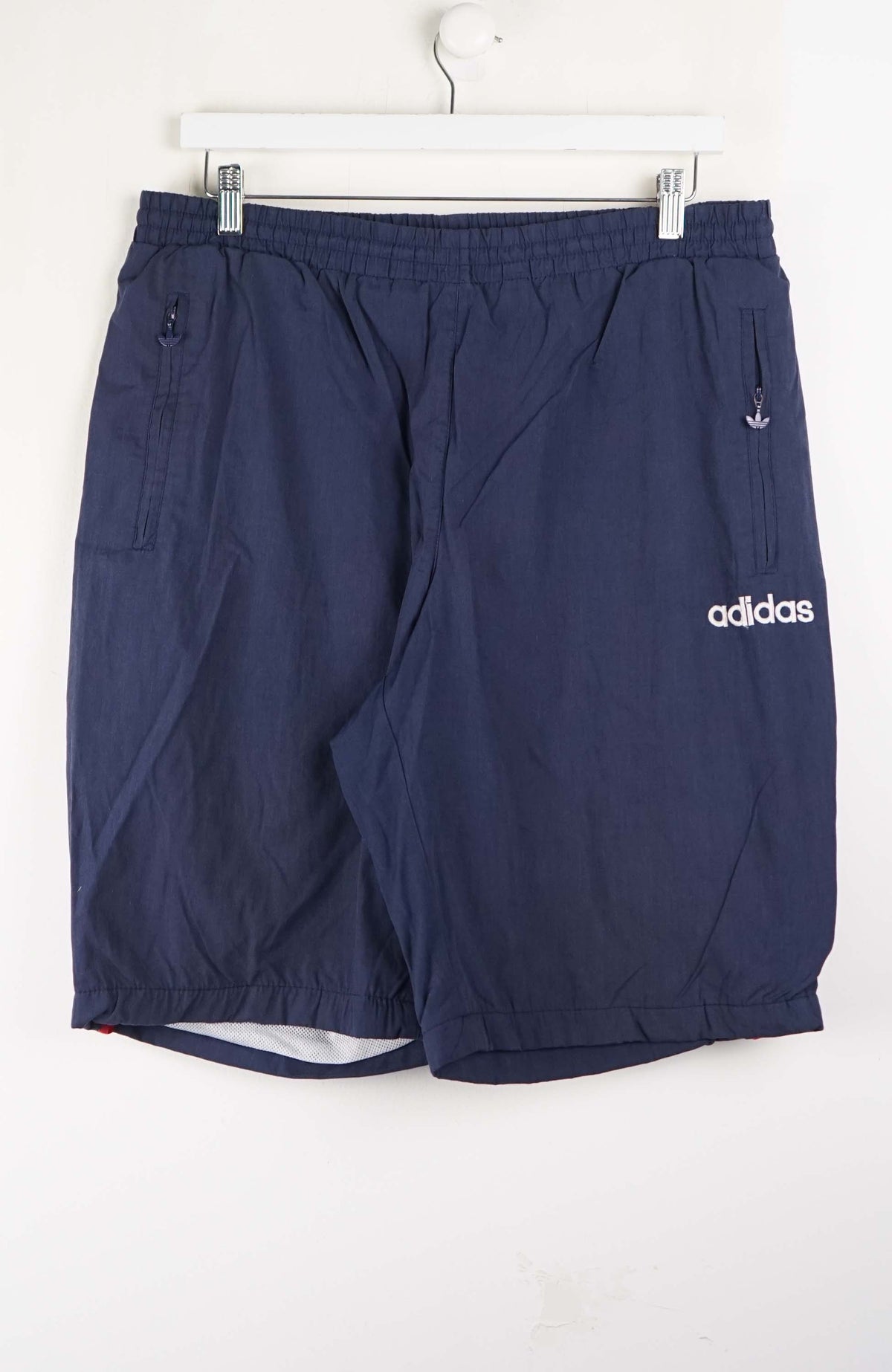 VINTAGE ADIDAS TRACK PANT SHORTS (L)