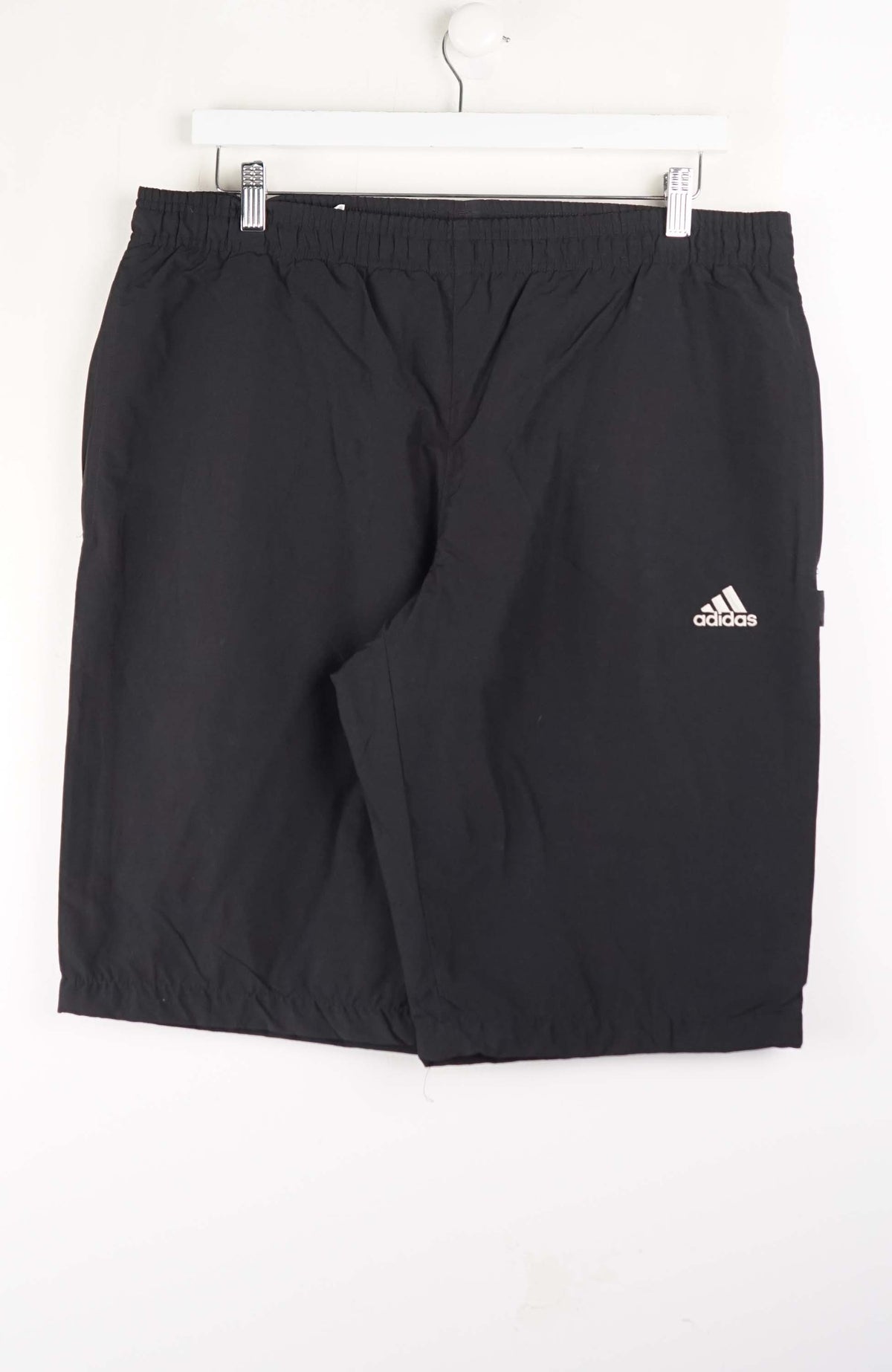 VINTAGE ADIDAS TRACK PANT SHORTS (L)