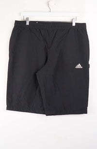 VINTAGE ADIDAS TRACK PANT SHORTS (L)