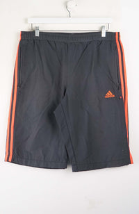 VINTAGE ADIDAS TRACK PANT SHORTS (L)