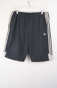 VINTAGE ADIDAS TRACK PANT SHORTS (L)