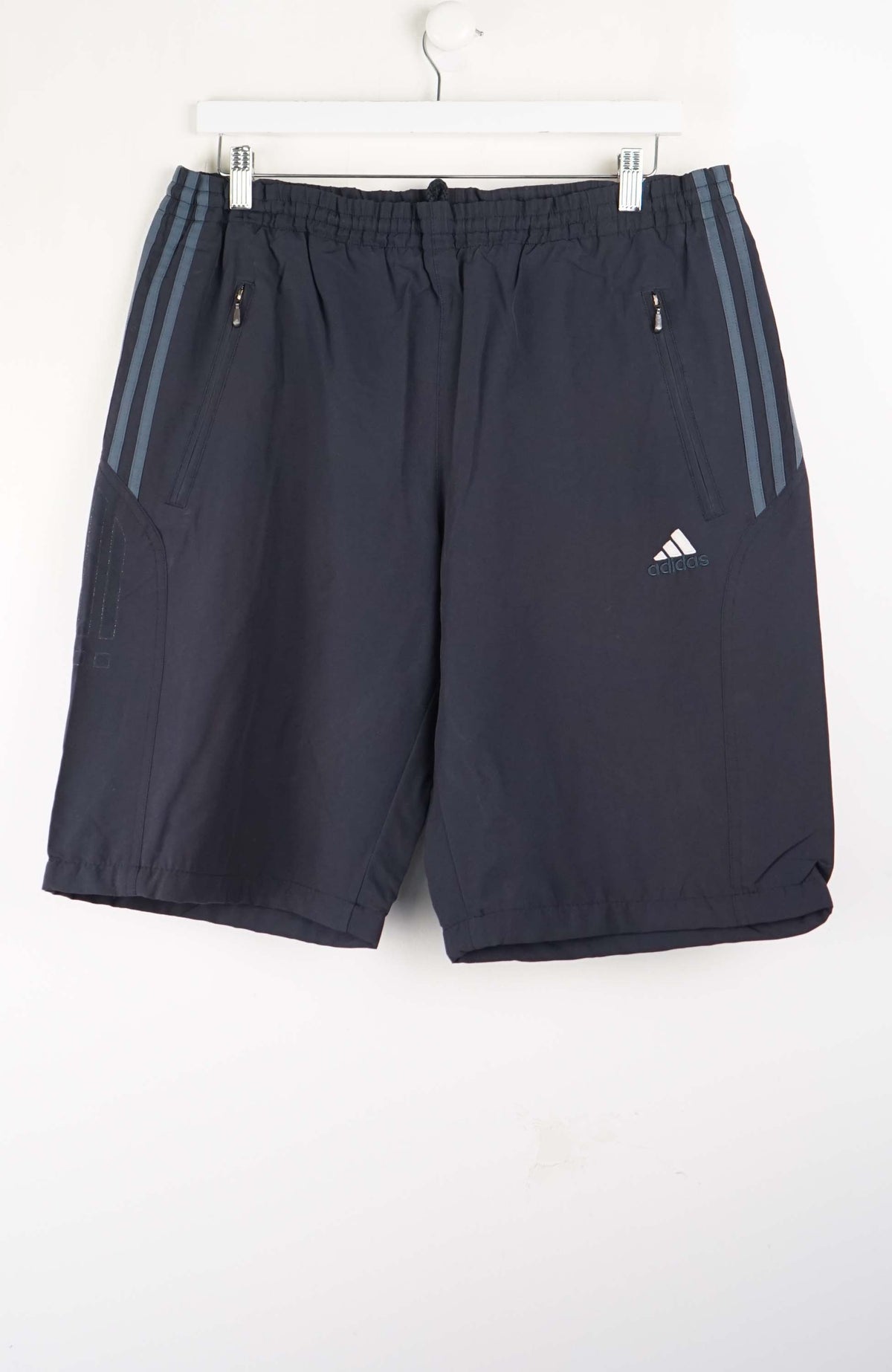 VINTAGE ADIDAS TRACK PANT SHORTS (L)