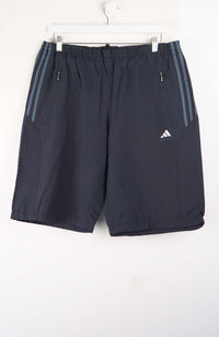 VINTAGE ADIDAS TRACK PANT SHORTS (L)