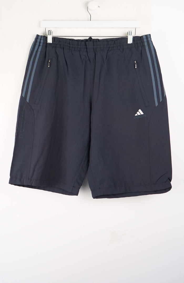 VINTAGE ADIDAS TRACK PANT SHORTS (L)
