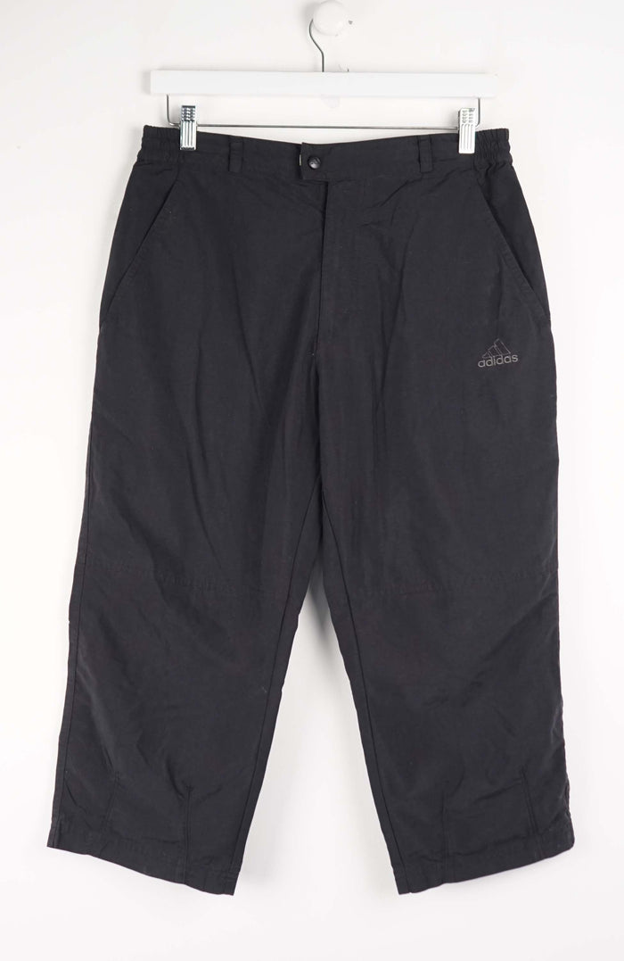 VINTAGE ADIDAS TRACK PANT SHORTS (M)