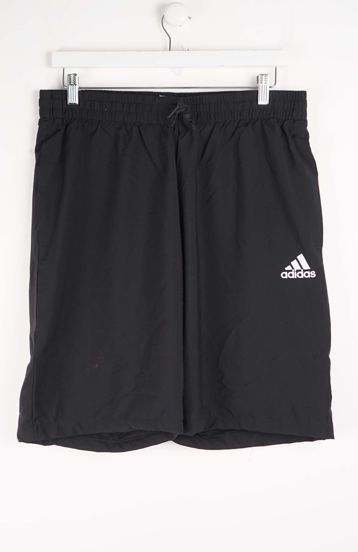 VINTAGE ADIDAS TRACK PANT SHORTS (M)