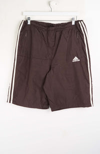 VINTAGE ADIDAS TRACK PANT SHORTS (M)
