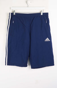 VINTAGE ADIDAS TRACK PANT SHORTS (M)