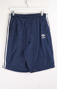 VINTAGE ADIDAS TRACK PANT SHORTS (M)