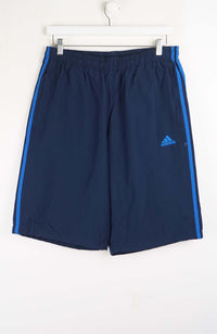 VINTAGE ADIDAS TRACK PANT SHORTS (M)