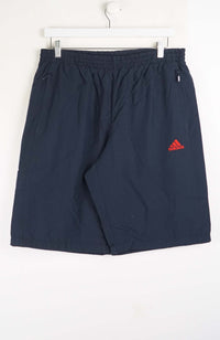 VINTAGE ADIDAS TRACK PANT SHORTS (M)
