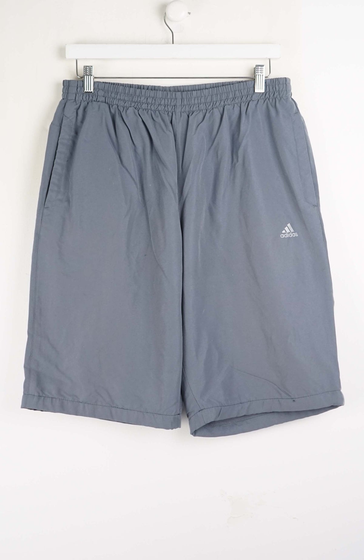 VINTAGE ADIDAS TRACK PANT SHORTS (M)