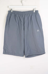 VINTAGE ADIDAS TRACK PANT SHORTS (M)